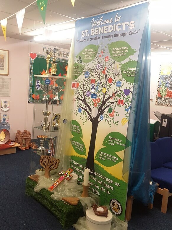 St Benedict's Interior Graphics